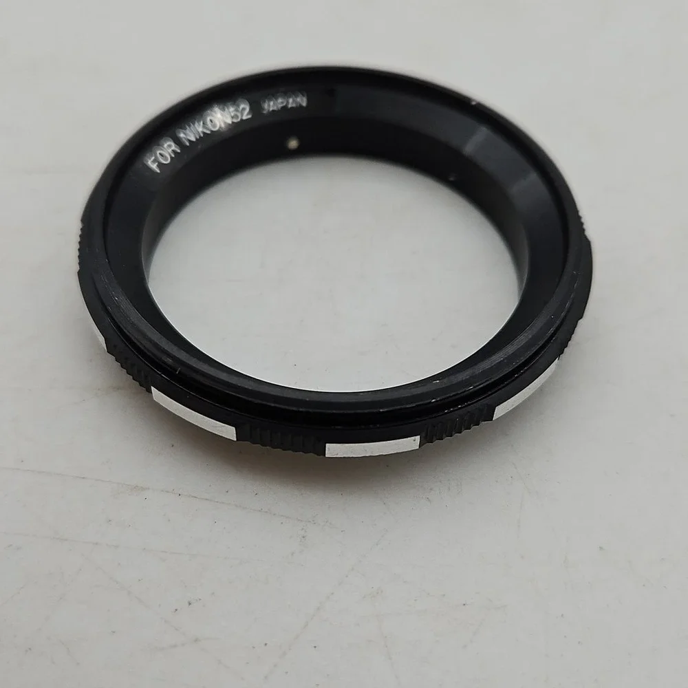 52mm NIKON BAYONET MOUNT Lens Adapter Ring F - Made in Japan‎